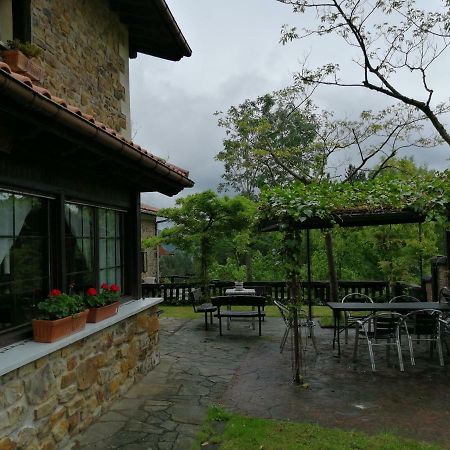 Agroturismo Iturbe Axpe de Busturia ภายนอก รูปภาพ